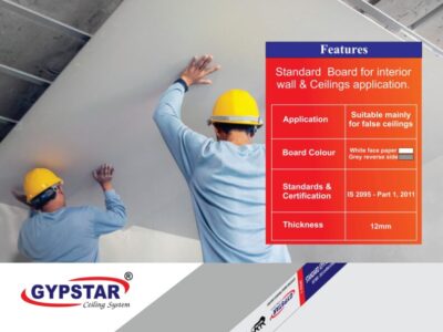 White Gypstar Gypsum Board