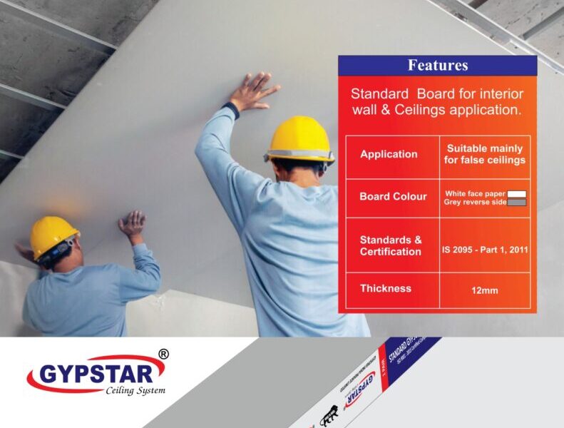 White Gypstar Gypsum Board