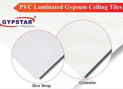 Laminated Gypsum Ceiling Tiles