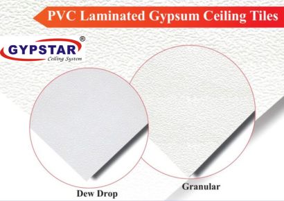 Laminated Gypsum Ceiling Tiles