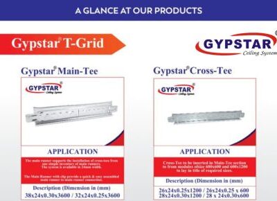 Gypstar T-Grid form Gypstar