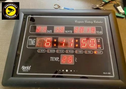 Digital Wall Clock