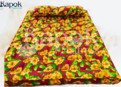 Double Hostel Bed Ilavam Panju With Two Pillow